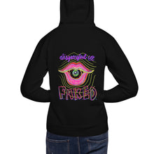 Load image into Gallery viewer, Faked Disgrace Back Logo Unisex Hoodie
